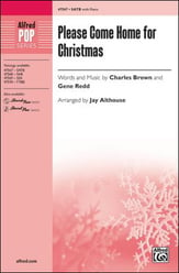 Please Come Home for Christmas SATB choral sheet music cover